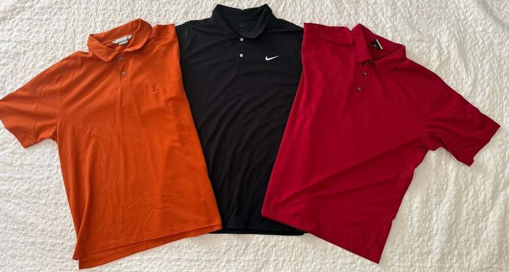 Nike Golf Dri-Fit Polo Lot Size XL Multicolored